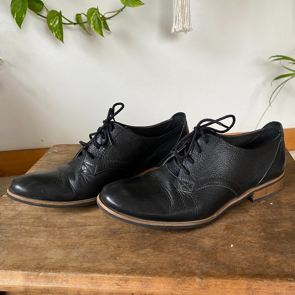 English Leather Oxford Loafers Justin Reese